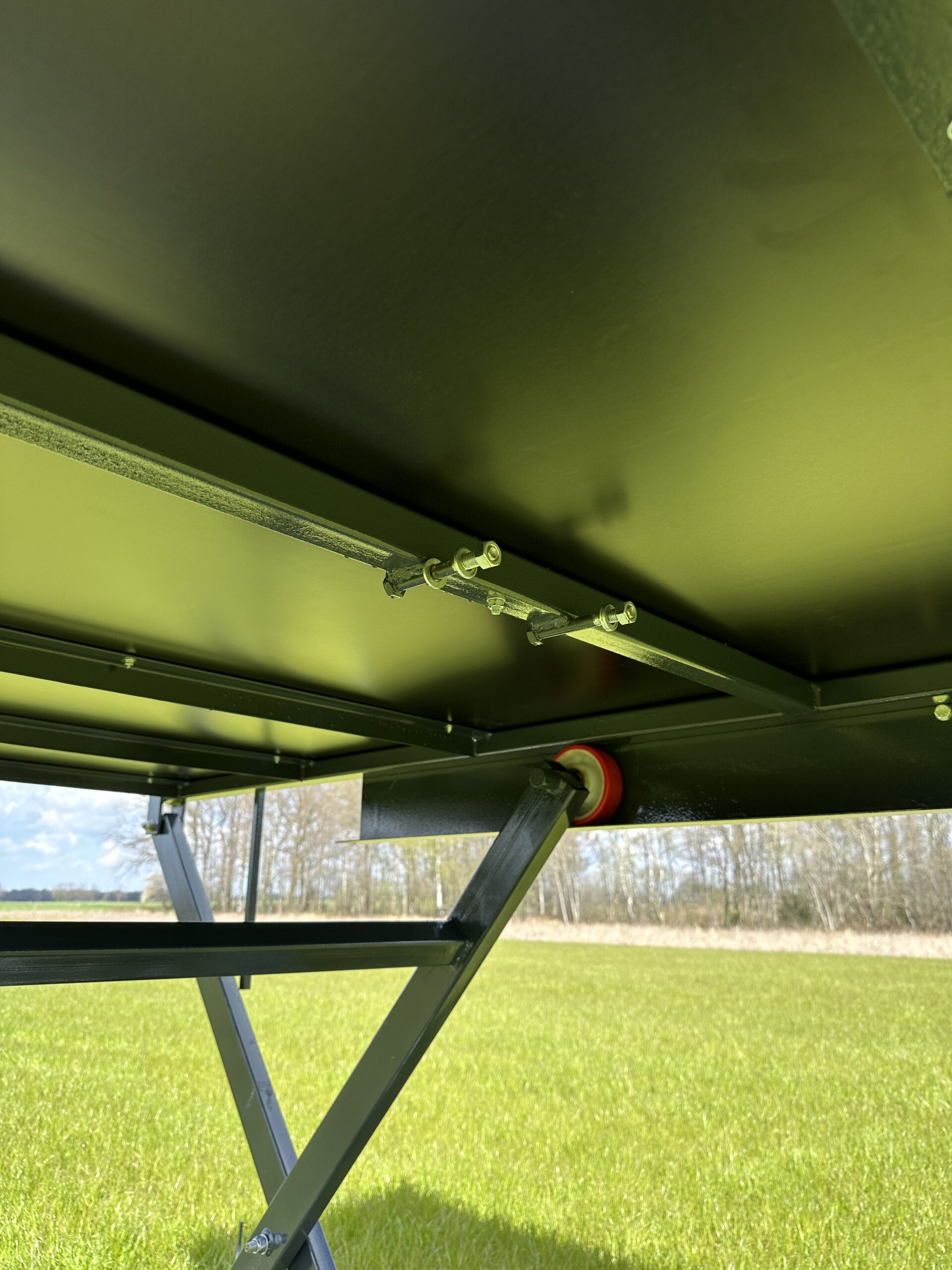 Bouten voor de borging kokers.